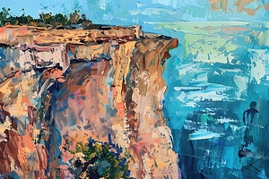 Azure Cliffside Vista 2P9H7N 53