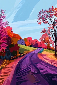 Autumn Road Home 2Y9H7N 55