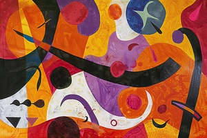 Abstract Dance 7892P 45