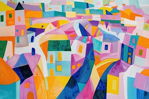 Chromatic Hillside Village 9J5D3P 55