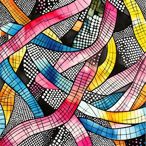 Chromatic Ribbon Weave H9P4N2 55