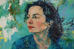 Contemplative Gaze 92DH7B 55