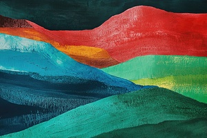 Chromatic Ridges 2P9H7N 58