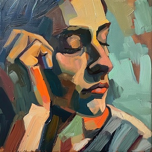 Contemplative Pose 7P3H9N 48
