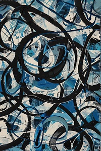 Abstract Intertwining 7894B 45