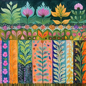 Blooming Garden Tapestry H2N5PZ 55