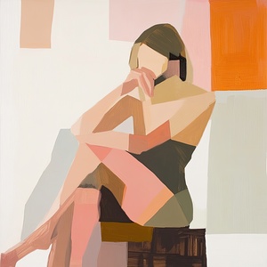 Contemplative Pose H92N5Z 60