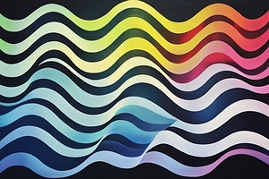 Chromatic Ripples Flow 2U9VH 60