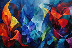 Crimson Dance of Abstraction 7H29P4 47