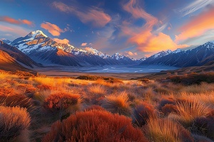 Alpine Sunset Glow H92P3Z 67