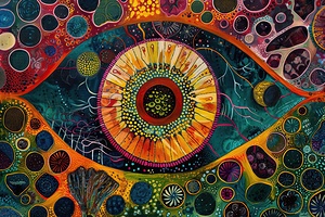 Cosmic Eye Kaleidoscope 8923H7 48