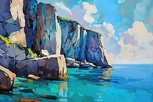 Azure Cliffside Glow 29HBNZ 58