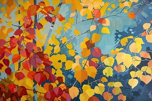 Autumn Leaves Glimmer 28H9N 50