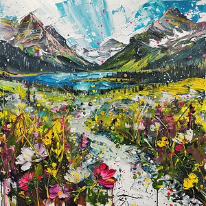Alpine Bloom 7H29P4 45