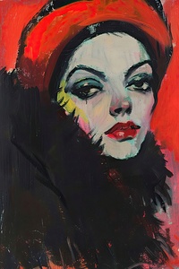 Crimson Cap Portrait A7H2N9 49