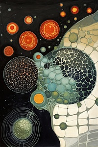 Cosmic Cellular Genesis 78HNPZ 60