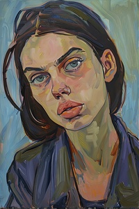 Contemplative Gaze 2P9H7N 58