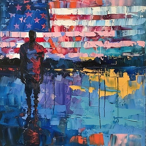 Beneath Starry Banner Y392N5 57