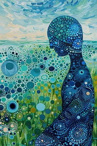 Azure Contemplation H3N2P9 60