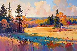 Autumn Breeze Across Fields H2N6P9 58