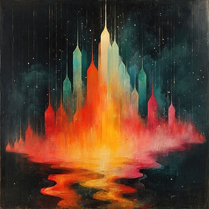 Celestial Cityscape NZ9B2H 60