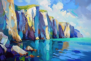 Azure Cliffs Reflecting Y394N 57