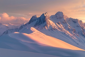 Alpine Glow Upon Peaks H2N9P2 66