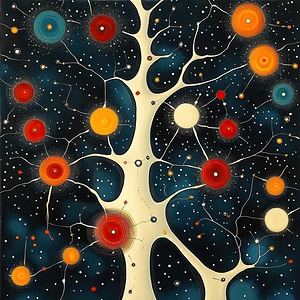 Cosmic Tree of Life H7P3N2 57