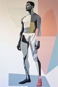 Angular Man Pose K9J7P2 65