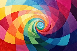 Chromatic Vortex H9P4N2 50 Print