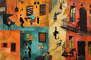 City Vignettes 7H9N2P 55