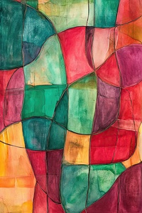 Chromatic Tessellation Z8H9N2 47