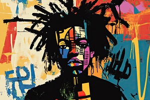 Abstract Portrait HZ92N3 60