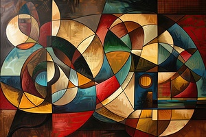 Abstract Interplay 7924B 52