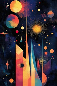 Celestial City Spires Z92HNP 65