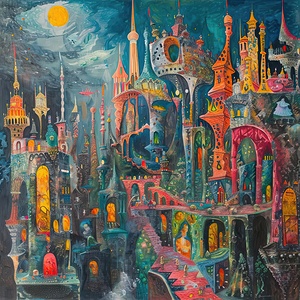 Celestial Cityscape NV93H2 65