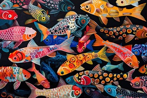 Chromatic Koi Currents 5H3N2Z 60