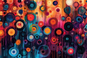 Chromatic Rain ZH92N3 45