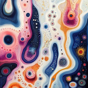 Cosmic Cellular Dreams 7P3H2N 55