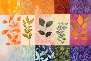 Autumnal Leaf Studies 7P3H2N 45