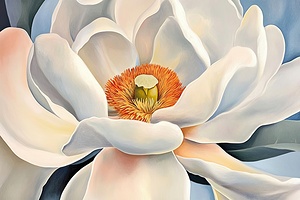 Blooming Heart Magnolia J79D3H 61