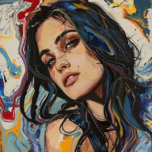 Chromatic Muse Portrait KJ2N9H 57