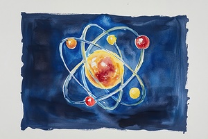 Atomic Orbit Dance 29HBCJ 45 Print