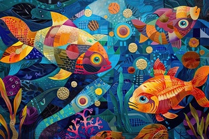 Chromatic Reef Dance H2N9P2 68