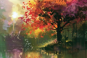 Autumn Reflections G72H9N 50