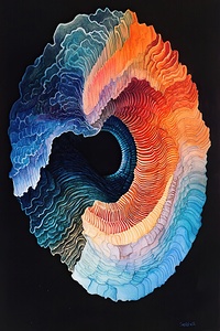 Cosmic Bloom Unfurling H92P3Z 64