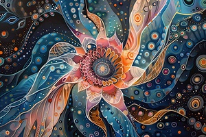 Cosmic Bloom Unfolding Y92H7Z 63