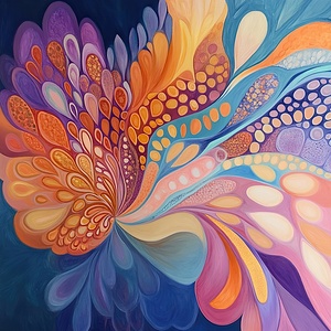 Cosmic Bloom Unfurling Y92H7N 60