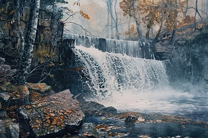 Autumnal Cascade 7H29PZ 45