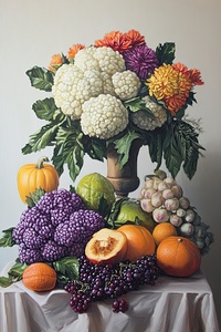Autumnal Bounty Still Life H92N5Z 65